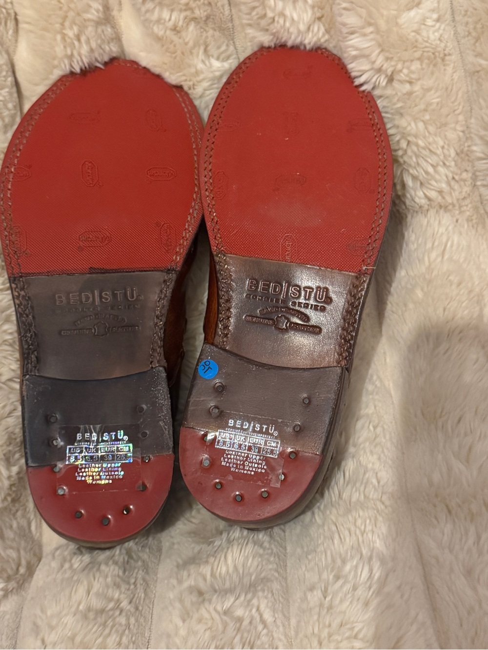 BED STÜ ROSE LOAFERS NWOB - Picture 3 of 6
